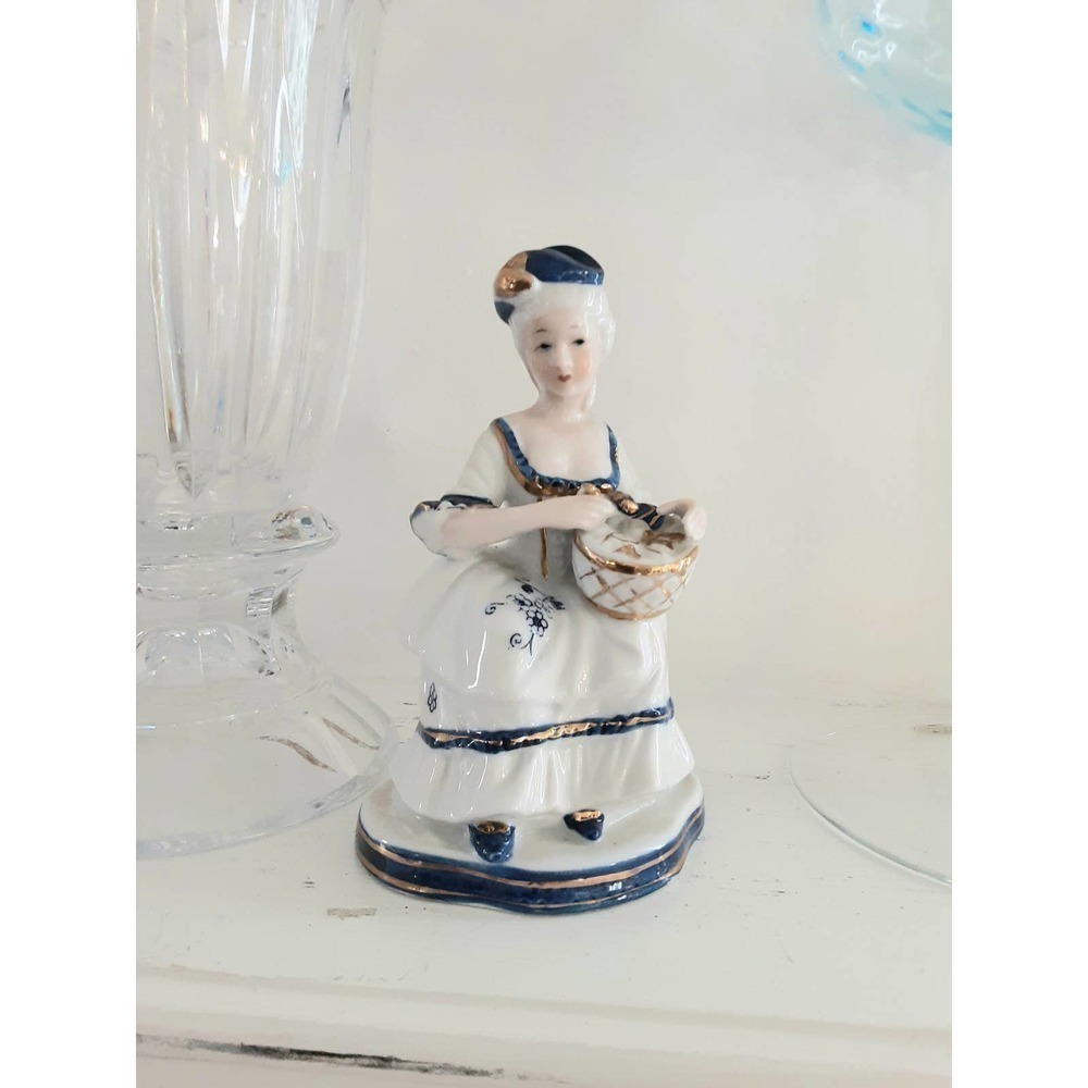 KPM Colonial Woman Porcelain Figurine